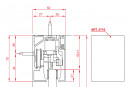 TERNO Solo Vetro upper line 2710/N alu black 6m