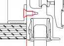 TERNO Solo Vetro Light fixed profile 2740/A silver anodized 2m