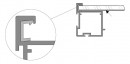 SEVROLL 04415 Pax XL mounting bar 3m silver