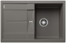 BLANCO Set 09-A 24 527289+519414 METRA 45 S volcano gray + MILA chrome