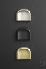 TULIP Knob Tonk brushed nickel