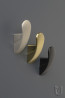 TULIP Hook Rudi nickel brushed + screws