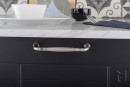 TULIP Handle Turia 128 black matt + screws
