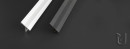 TULIP butting profile Ria 2900mm anodised aluminium