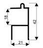 SEVROLL 04191 Idea upper/lower line 6m silver