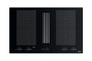 FRANKE Induction hob with extractor hood FMY 8391 HI black glass/white graphic