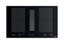 FRANKE Induction hob with extractor fan FMY 8391R HI black glass/white graphic