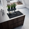 FRANKE Induction hob with extractor hood FMA 8381 HI black glass/white graphic