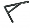 Folding bracket 400mm black