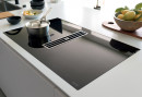 FRANKE Induction hob with extractor fan FMA 8391R HI black glass/white graphic