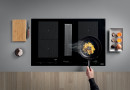 FRANKE Induction hob with extractor fan FMY 8391R HI black glass/white graphic