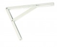 Folding bracket 400mm white