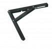 Folding bracket 300mm black