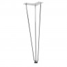 STRONG table leg wire 420 mm, chrome