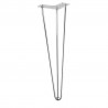 STRONG table leg wire 420 mm, chrome