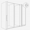 K-HAWA Concepta III 25 Pull, right version, 1200 - 2200 mm