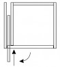 K-HAWA Concepta III 35 Push, left version, 1900 - 2700 mm