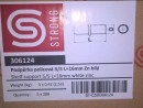 STRONG Shelf support 5/5 white zinc