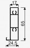 SEVROLL 04688 Eden XL horizontal bar 3m silver