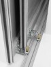 SEVROLL 10227-SV Eden fittings set for two doors