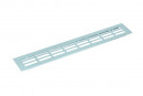 Ventilation grid 80/500 aluminum elox
