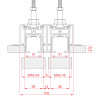 TERNO profile 2330/A anodized 3m anodized silver