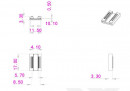 StrongLumio Connector LED strip 10mm (COB CCT/RGB) 3 - 4 PIN