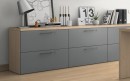 ABS edge tape without glue U732 ST9 Dusty Grey, 23/0,8 mm