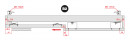 TERNO Frontalino set for 2 doors K.1091.2