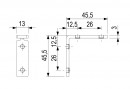 TULIP Profile holder metal