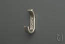 TULIP hook Dax satin chrome + screws