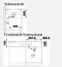 BLANCO 522209 Sink Legra 6 S white without eccentric Silgranit