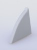 Edge Seal Strip Barier Egger - End-cap right, Dark Grey