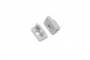 StrongLumio end caps for Slim 8 profile gray (pair)