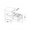 BLANCO 521472 Basket Flexon II 60/3