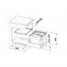 BLANCO 521470 Basket Flexon II 50/3