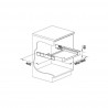 BLANCO 527665 Organization drawer Flat Drawer 60 P - low with full extension