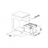 BLANCO 526640 Basket FLEXON II LOW 50/3