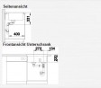 BLANCO 521698 Sink Pleon 6 Split coffee InFino no eccentric Silgranit PuraDur