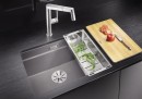BLANCO 522234 Sink ETAGON 500-U tartufo without eccentric Silgranit InFino