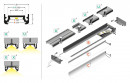 StrongLumio profile LED Surface 10 aluminum anodized, 2000 mm