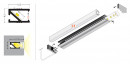 StrongLumio profile LED HI 8 aluminum anodized 2000mm
