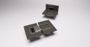 IF hinges Kimana SKIN for bottom hatching, black nickel