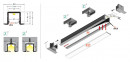 StrongLumio profile LED Smart-In 10 aluminum anodized 3000mm