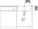 BLANCO 522965 Sink Andano 500-IF stainl. steel InFino silk gloss without handle
