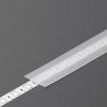 StrongLumio cover strip for Cabi profile clip-on / pull-out transparent 3000mm