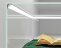 StrongLumio profile LED Cabi 12 E alu black 3000mm