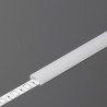 StrongLumio cover strip I for Pen8 profile snap-on milky 2000mm
