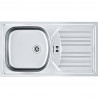 FRANKE Sink ETN 614 NOVA 6/4 stainless steel with drain