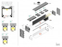 StrongLumio profile LED Linea 20 aluminum anodized 2000mm